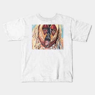 Mask Maketh Man Kids T-Shirt